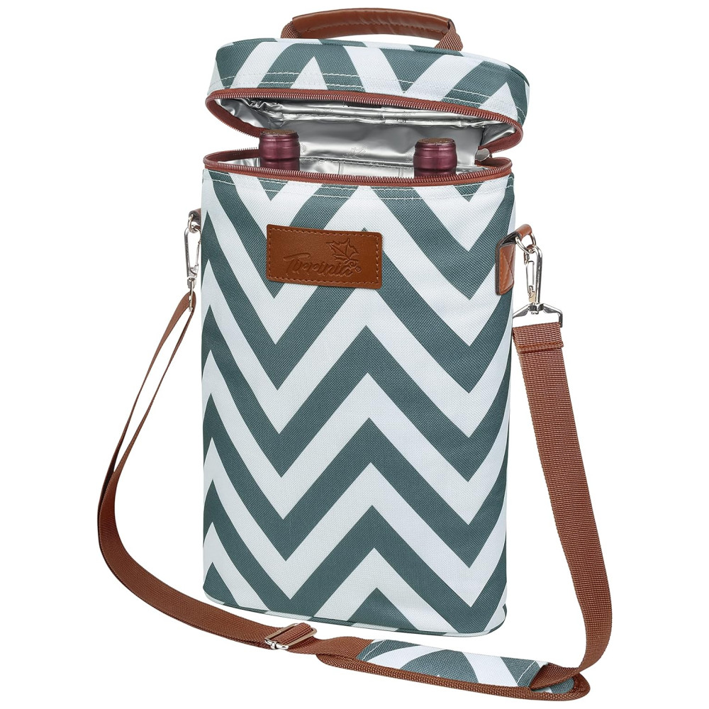 Bolsa Térmica para Vinho Tirrinia - Transporte Seguro e Elegante para Amantes de Vinho