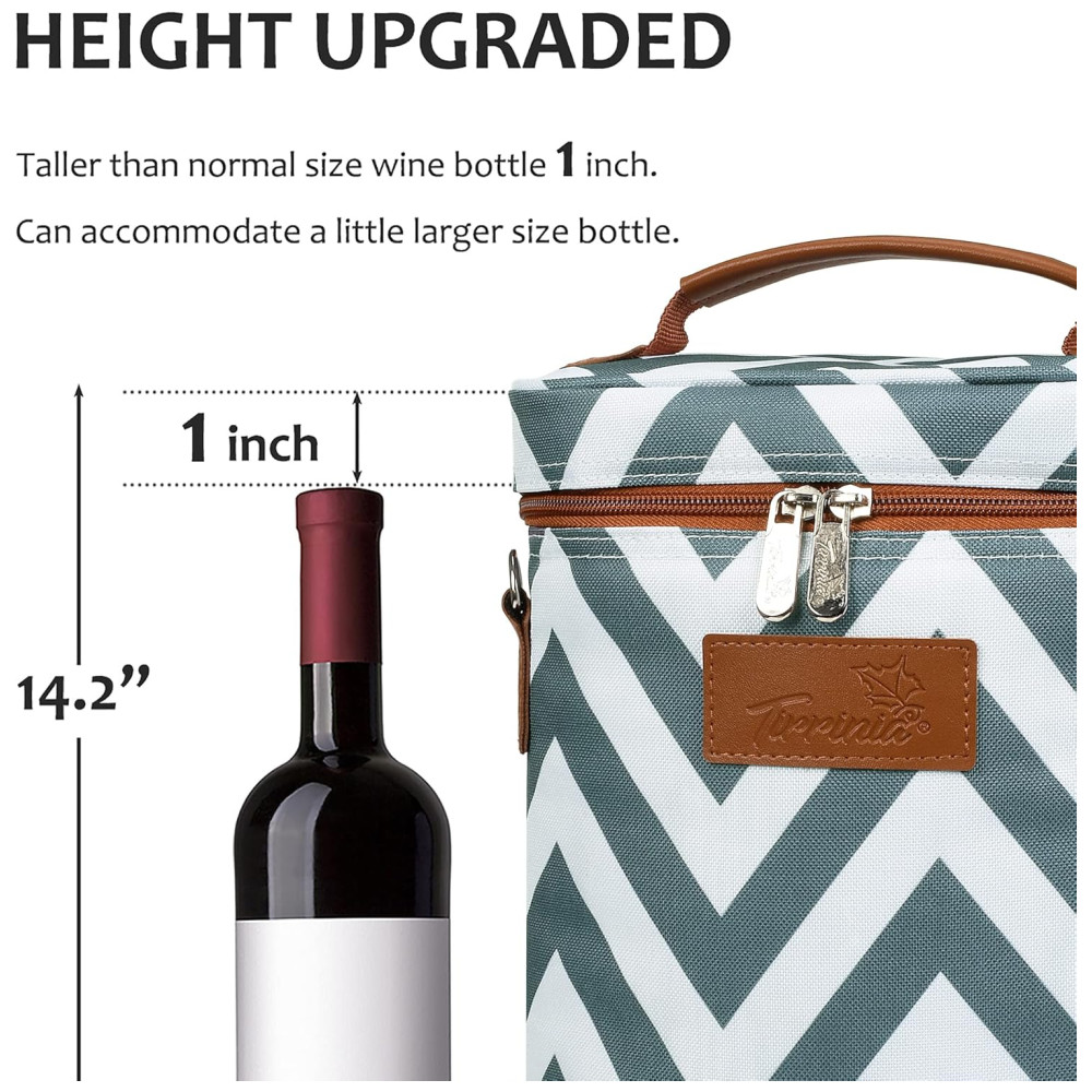 Bolsa Térmica para Vinho Tirrinia - Transporte Seguro e Elegante para Amantes de Vinho - Imagem 6