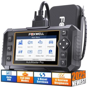 Scanner OBD2 FOXWELL NT614 Elite - Atualização WiFi 5 Serviços de Reinicialização ABS Bleeding e Mais