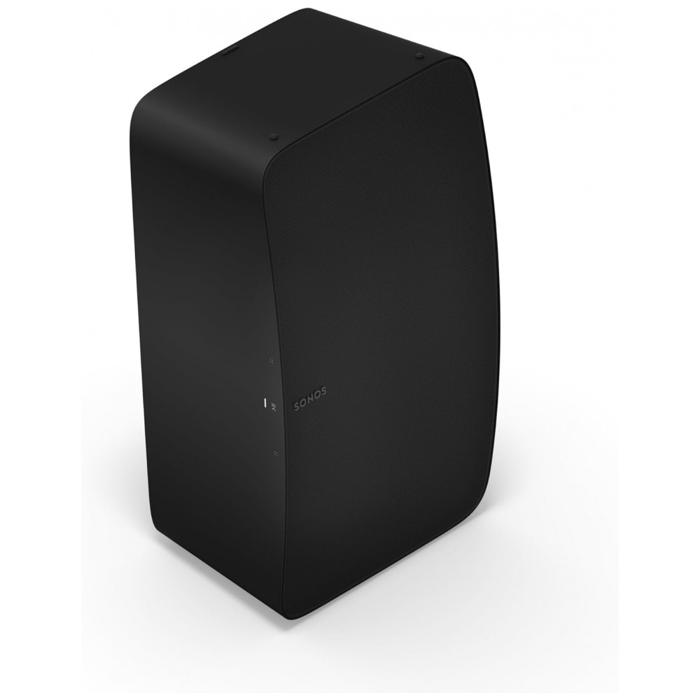 Sonos Five Alto-Falante Wireless de Alta Fidelidade com Som Estéreo, Entrada Auxiliar, Trueplay, Wi-Fi, Ethernet, Acabamento Fosco – Preto - Imagem 4