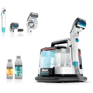 Extratora e Higienizadora Portátil de Carpetes e Estofados - Elimina Manchas e Odores 110V Shark PX201 StainStriker Branca