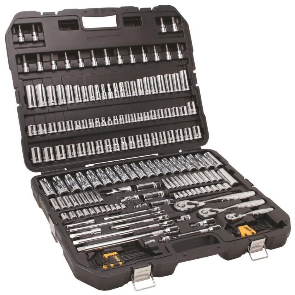 Conjunto de Ferramentas Mecânicas com Maleta de Transporte 192 Peças DEWALT DWMT75049 Amarelo - Imagem 2