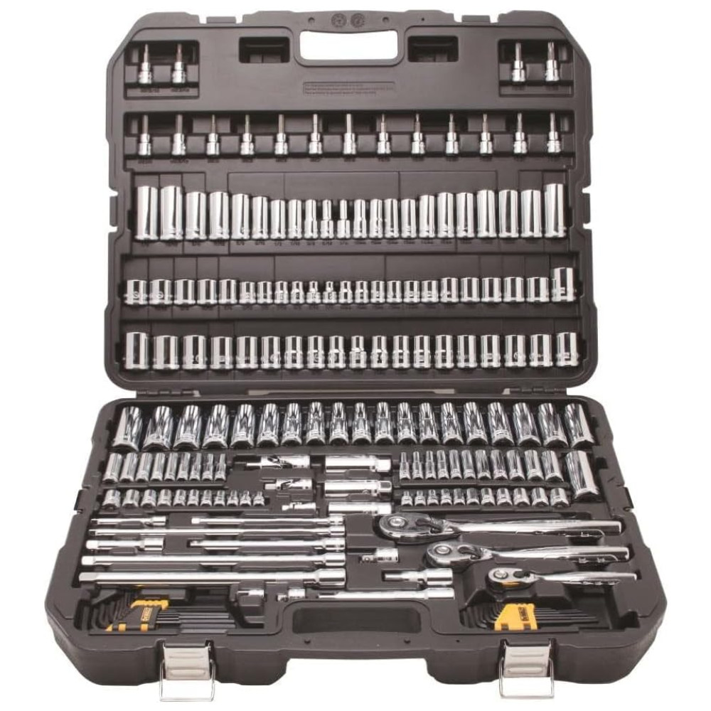 Conjunto de Ferramentas Mecânicas com Maleta de Transporte 192 Peças DEWALT DWMT75049 Amarelo - Imagem 5