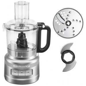 Processador de Alimentos KitchenAid 7-Cup KFP0718 Prateado Contour 7 Copos