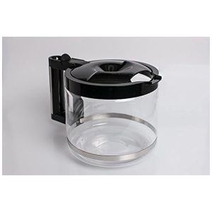 Jarra de Vidro 1L para Reposição Compatível com os modelos 3066 3067 3093 3094 3111 3112 KF140 KF863 DELONGHI 7313283649 Água