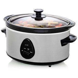 Panela Elétrica 3.5L Multifuncional Aço Inoxidável 3 Temperaturas 200W 110v OVENTE SLO35ACO1 Laranja