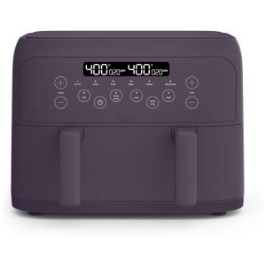 Air Fryer 37L com Revestimento Cerâmico Antiaderente e Cesta Dupla 110V 1200W Bella TriZone Ameixa