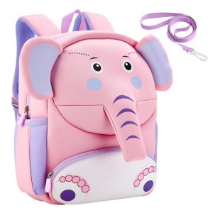 Mochila infantil dinossauro 3D Padgene com guia de segurança 30 cm