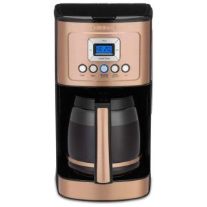 Cafeteira Programável até 14 Xícaras com Jarra de Vidro Cuisinart DCC 3200CPAMZ 110V Bronze