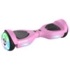 Hoverboard com Farol de LED, Velocidade de 9km/h e Alcance até 6 km, para Crianças e Adolescentes até 80 kg, 110V 200W, Gotrax ELF, Rosa