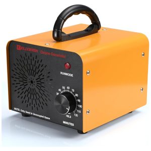 Gerador de Ozônio Capacidade de 25000mg/h Ionizador Profissional O3 para Odor para Casa Cozinha Carros Escritório Porão Animais.Elixrion