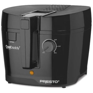 Fritadeira Elétrica a Óleo Capacidade 1.9L 1500W 110v PRESTO 5442 Preto