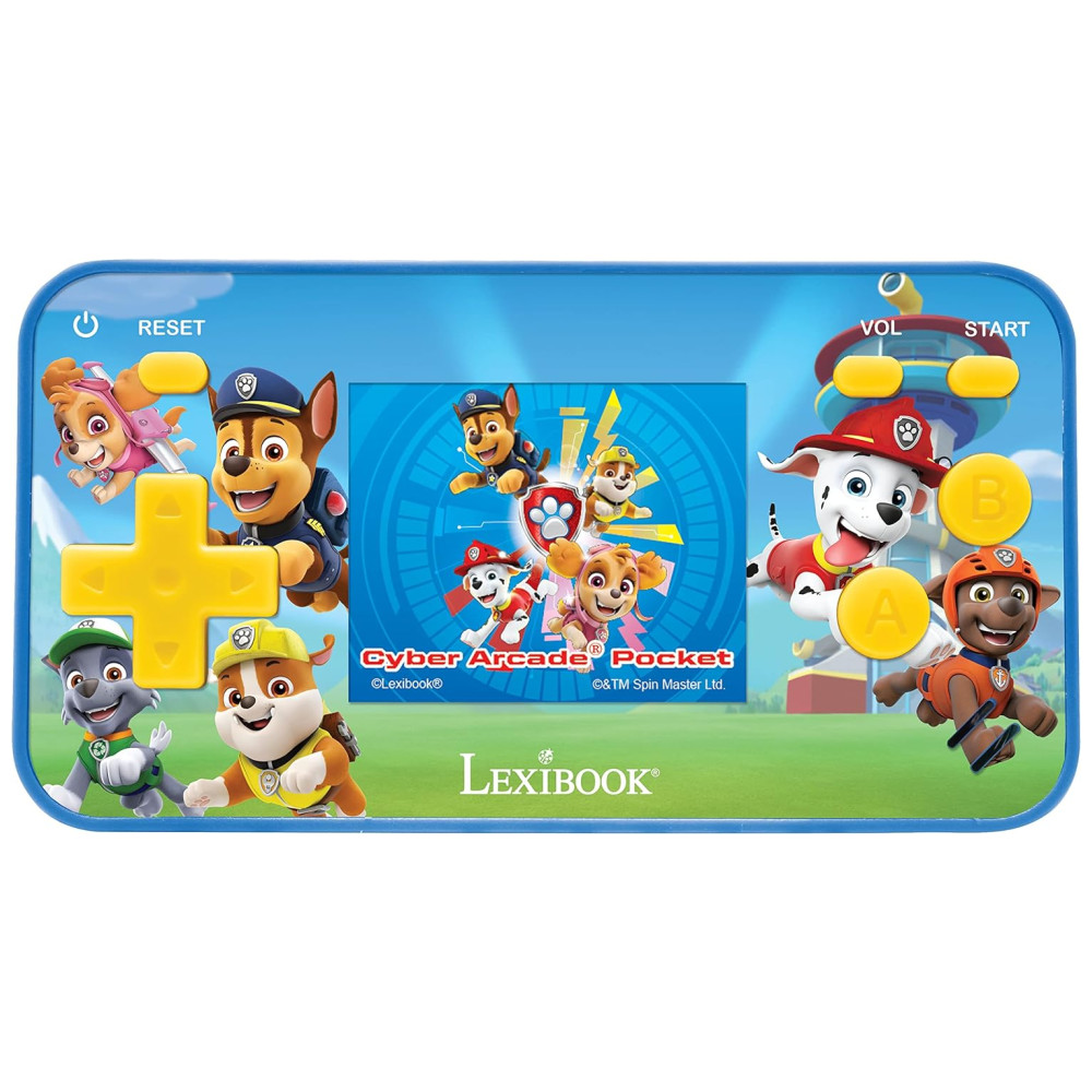 Console de Jogos Portátil Cyber Arcade Pocket com 150 Jogos, Tela LCD e Operado por Bateria, LEXiBOOK, Azul