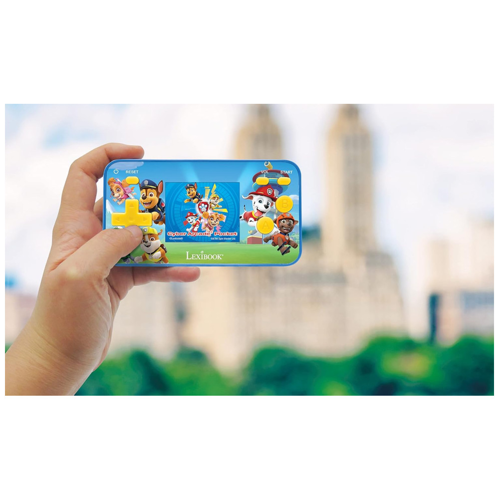 Console de Jogos Portátil Cyber Arcade Pocket com 150 Jogos, Tela LCD e Operado por Bateria, LEXiBOOK, Azul - Imagem 6