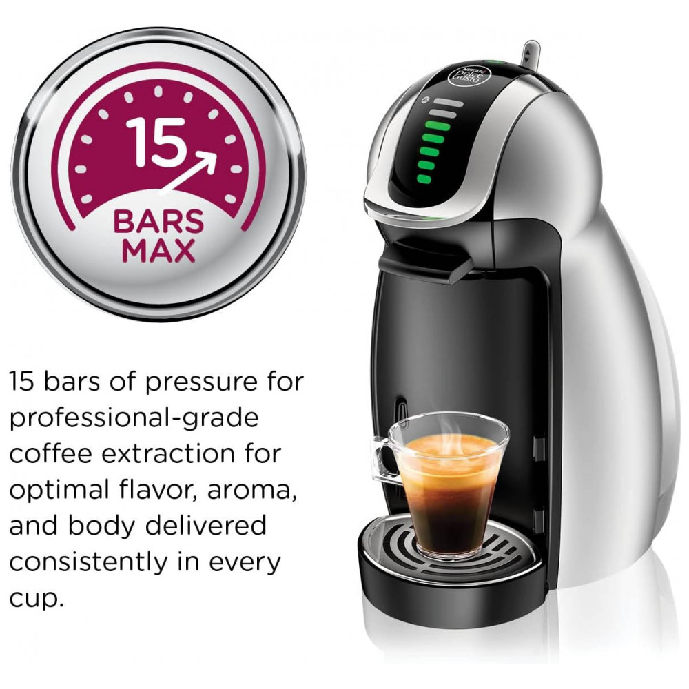 Máquina de Café Expresso 1.3L 110V NESCAFÉ Dolce Gusto Prata - Imagem 3
