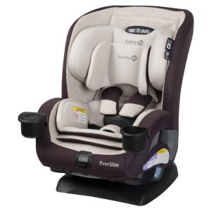 Cadeira de Bebê para Carro Conversível Tudo em Um com 4 Modos de Uso 2 a 45 kg Safety 1st Everslim DLX Marrom