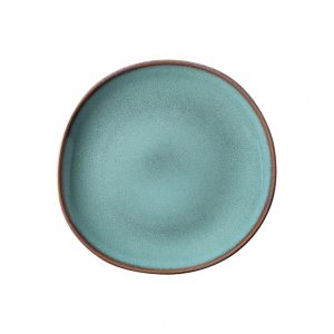 Prato para Todas as Ocasiões de 23 cm Elegância e Praticidade em Sua Mesa com Formato Redondo e Material de Cerâmica Villeroy Boch Azul