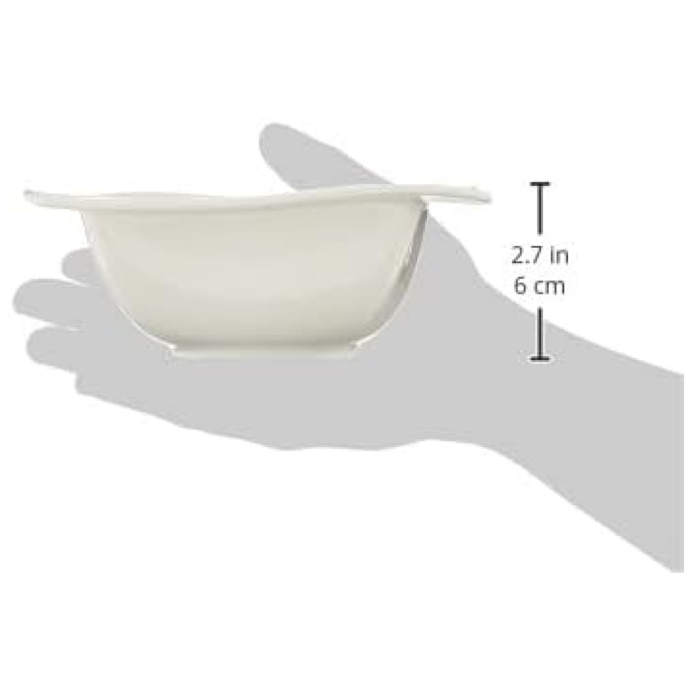 Bowl de 6 cm em Material de Porcelana Premium e Formato Quadrado Villeroy Boch Branca - Imagem 3