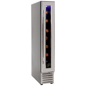 Koolatron Wine Fridge: Adega de Vinhos Embutida de 7 Garrafas 18L Aço Inoxidável