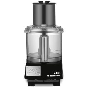 Processador de Alimentos 23L com Calha de Alimentação Grande Acessórios Inclusos e Plugue de 5 a 15 Fases 110V Waring WFP11S Preto