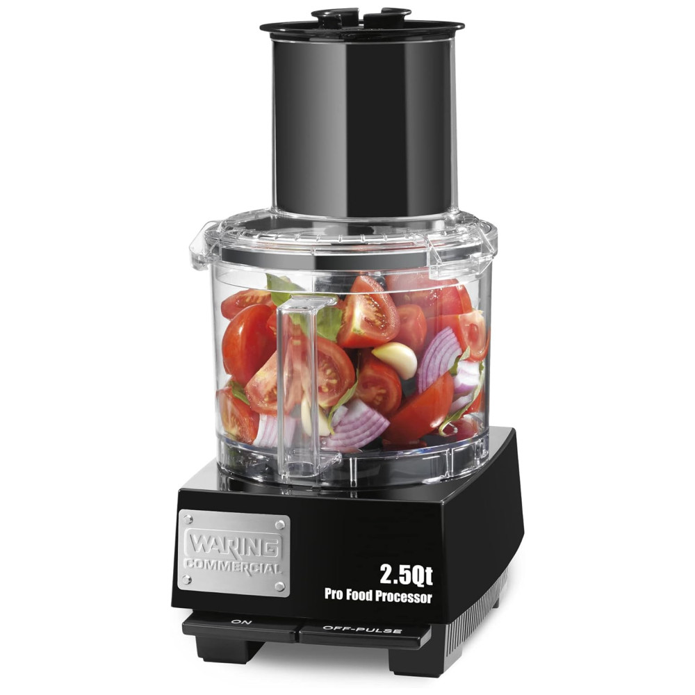 Processador de Alimentos 23L com Calha de Alimentação Grande Acessórios Inclusos e Plugue de 5 a 15 Fases 110V Waring WFP11S Preto - Imagem 2