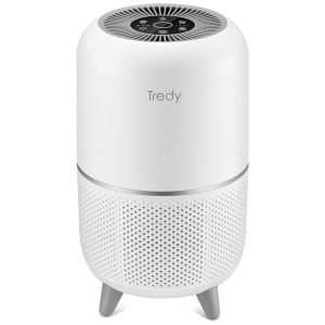 Purificador de Ar com Filtro HEPA com Painel de Controle Digital Área 19 m2 TREDY TD 1500 Branco