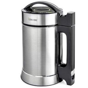 Maquina de fazer Leite Vegetal Sopa Mingau e Sucos Gelados PrestoPure Inox IDAVEE IAE15 Prateado