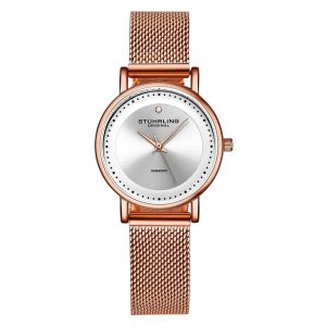 Relógio Feminino Stuhrling Lady Casatorra Elite 4005 Quartzo 29mm Rosa