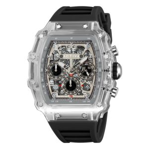 Relógio Masculino Invicta Activa X com Mostrador Esqueleto 443mm Preto ACW2305005