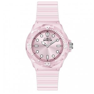 Relógio Feminino Invicta Celestial 35mm Transparente e Rosa 49205