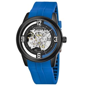 Relógio Masculino Stuhrling 877C Automático 42mm Azul