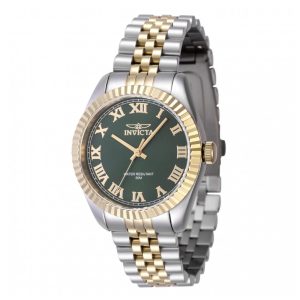 Relógio Feminino Invicta Specialty 36mm Dourado Aço 47415