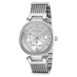 Relógio Feminino de Quartzo Angel Invicta 28915 Prata