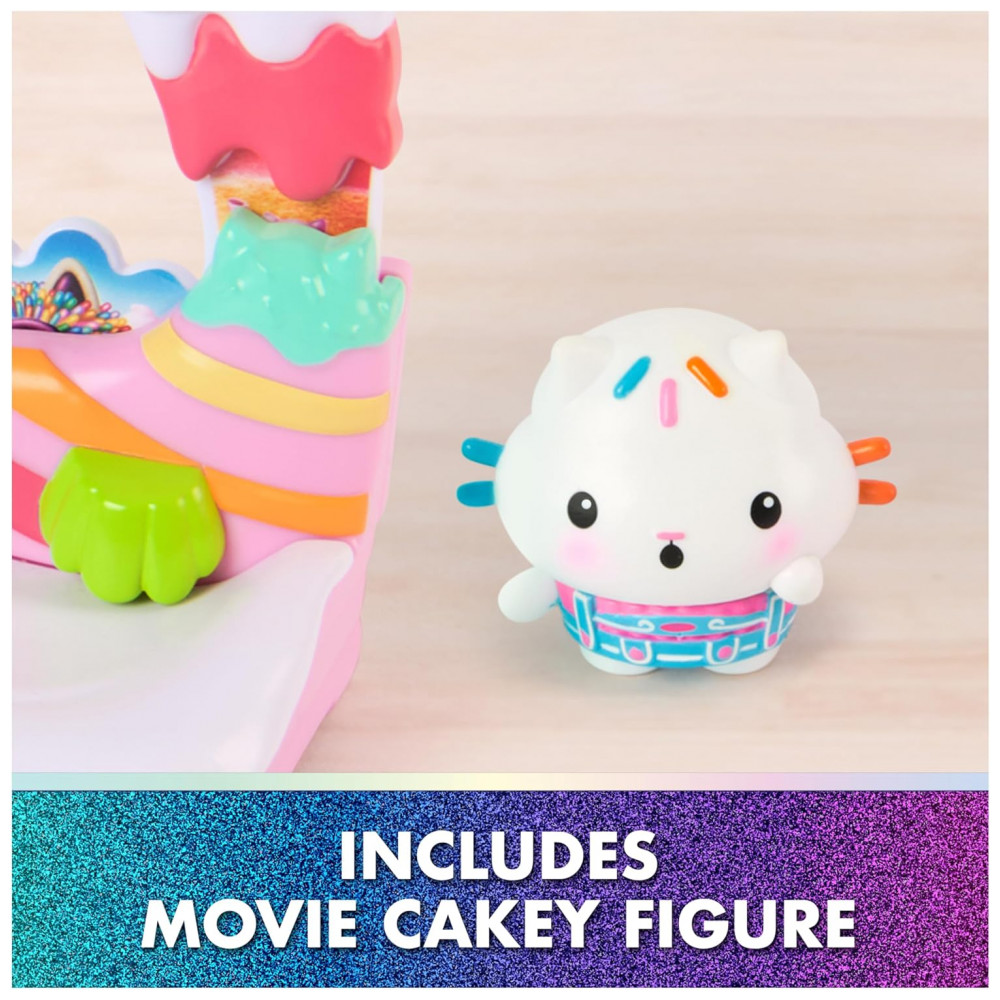 Gabby's Dollhouse: O Filme, Varanda de Doces Cakey Cats com Boneco de Brinquedo e Acessórios de Casa de Bonecas, Brinquedos para Meninas e Meninos - Imagem 4