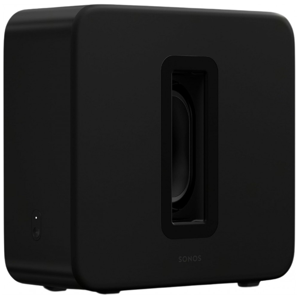 Sonos Sub 4 Subwoofer Sem Fio Premium, Dual Woofers Elípticos, Bass-Reflex, Wi-Fi 6, Controle via App Sonos – Preto Fosco - Imagem 5