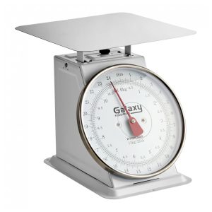 Balança Mecânica Porcionadora Galaxy SD-FLAT25 Aço Inox 11kg Capacidade Dual Leitura