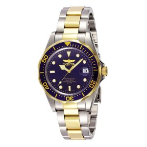 Relógio Masculino Pro Diver Invicta 8935 Prata Dourado e Azul