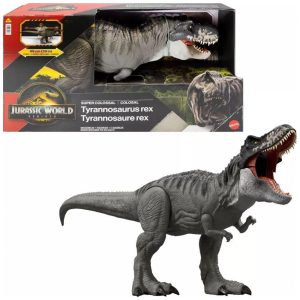 Mattel Jurassic World Rebirth Super Colossal Tyrannosaurus Rex Action Figure
