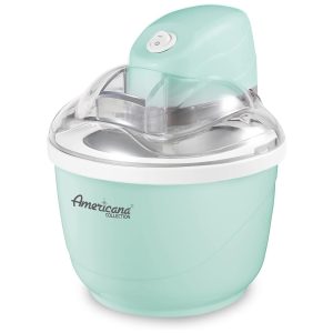 Máquina de Sorvete Sorveteira 1 Litro 110v ELITE GOURMET EIM 520 Azul Claro