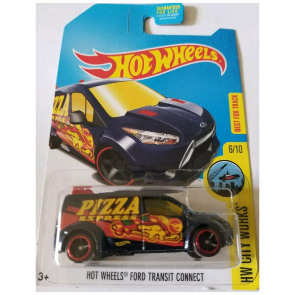 Hot Wheels Regular Treasure Hunt Hw City Works 6/10 Ford Transit Connect