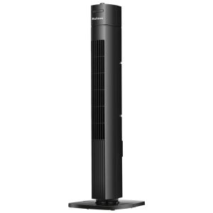 Ventilador de Torre com 3 Velocidades Temporizador de Desligamento Automático Aberturas Ajustáveis 110V HOLMES 31 Preto