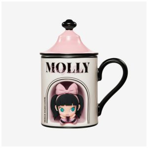 Caneca de Cerâmica da Série de Estilo Diário MOLLY Pop Mart