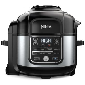Fritadeira e Panela de Pressão Ninja Foodi 10 em 1 6.5 litros Pro com Tecnologia TenderCrisp - Capacidade Familiar Precisão no Aquecimento - OS300