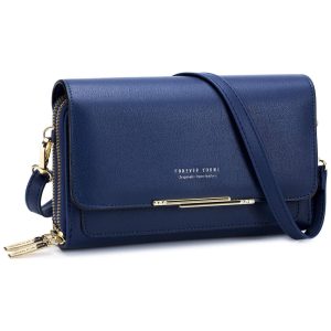 Bolsa Carteira de Ombro Feminina ROULENS AR2976 6Navy Blue Azul