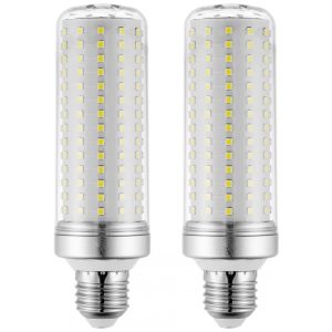 Lâmpadas LED RA RAYHOO 18W 2800 Lumens 3000K Branco Quente E26/E27 Equivalente 120-180W Ultra Brilhante Não Dimável Kit 2 Unidades