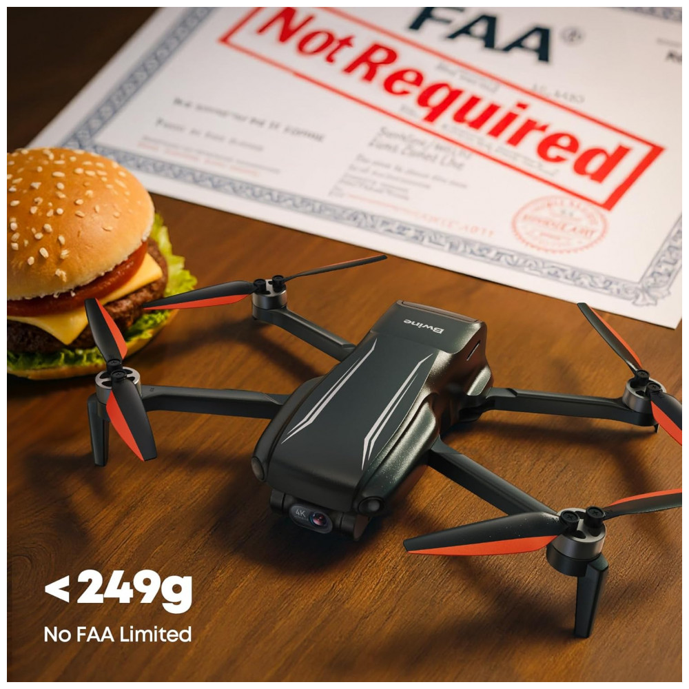 Drone Bwine F7MINI 8K com Câmera para Adultos Vídeo 4K Gimbal 3 Eixos 96 Min de Voo Controle FPV 20000ft GPS Inteligente Retorno Automático Seg - Imagem 7