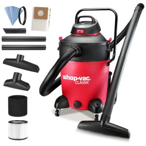 Aspirador de Pó Profissional 52 Litros com Acessórios 110V Shop Vac 5973136 Vermelho