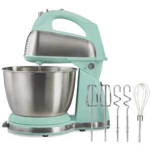 Batedeira Hamilton Beach Clássica 4 Litros 6 Velocidades com Turbo Base Antiderrapante 290W Verde 64658