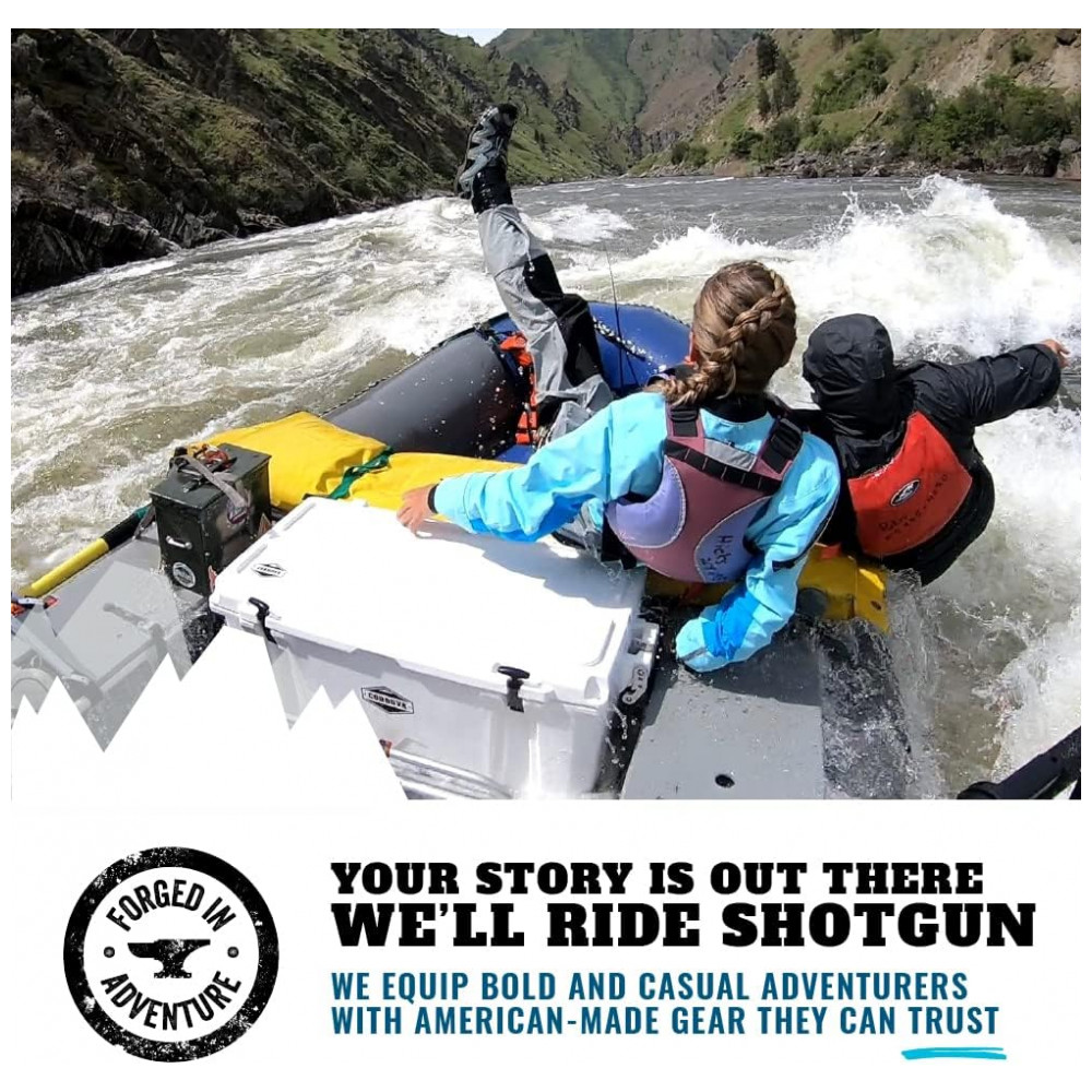 Cooler Térmico Portátil 88 Litros com Isolamento Cordova Outdoors Branco - Imagem 6