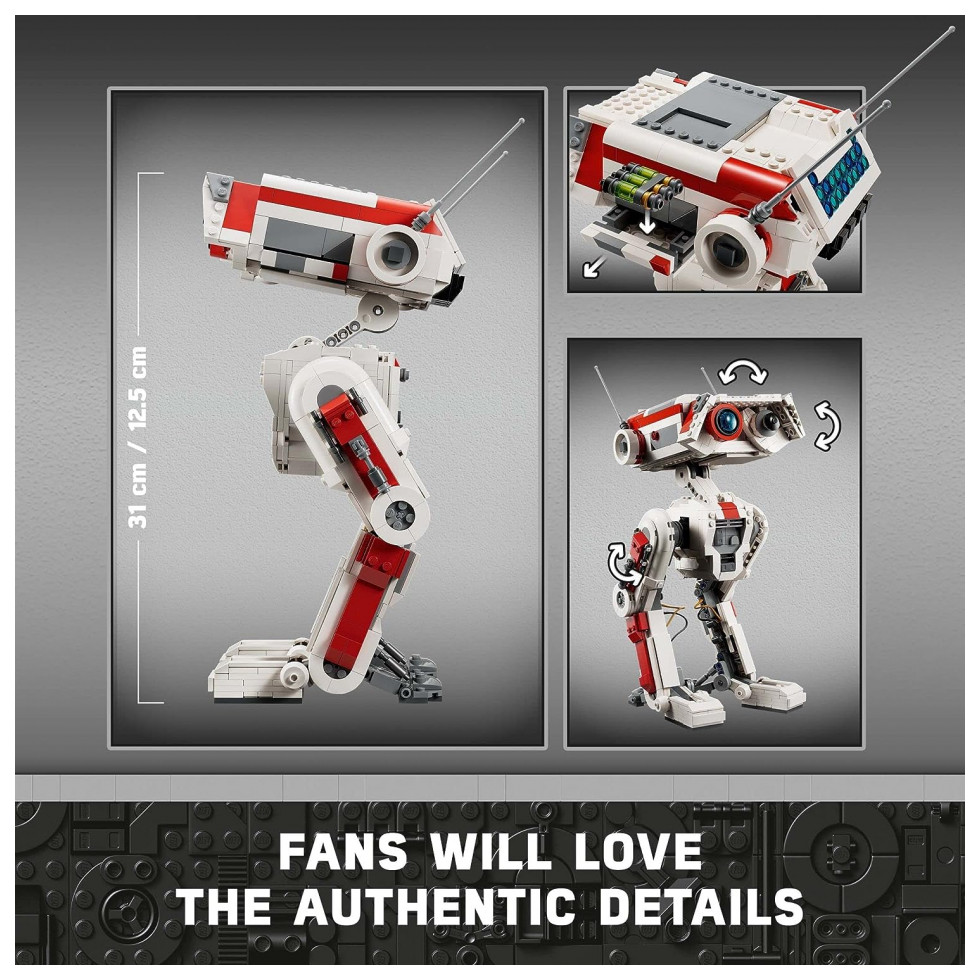 LEGO Star Wars BD 1 75335 Toy Building Set Fun Gift for Fans Aged 14 and up 1,062 Pieces - Imagem 3